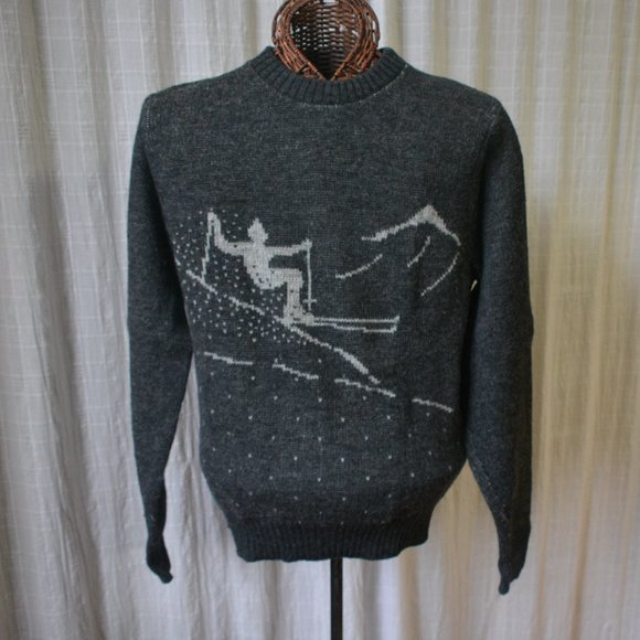 Alps Rugged Outdoors Other - Men's "Alps" Rugged Outdoors 100% Wool Ski Sweater